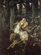 Viktor Vasnetsov Ivan the Tsarevich Riding the Grey Wolf oil